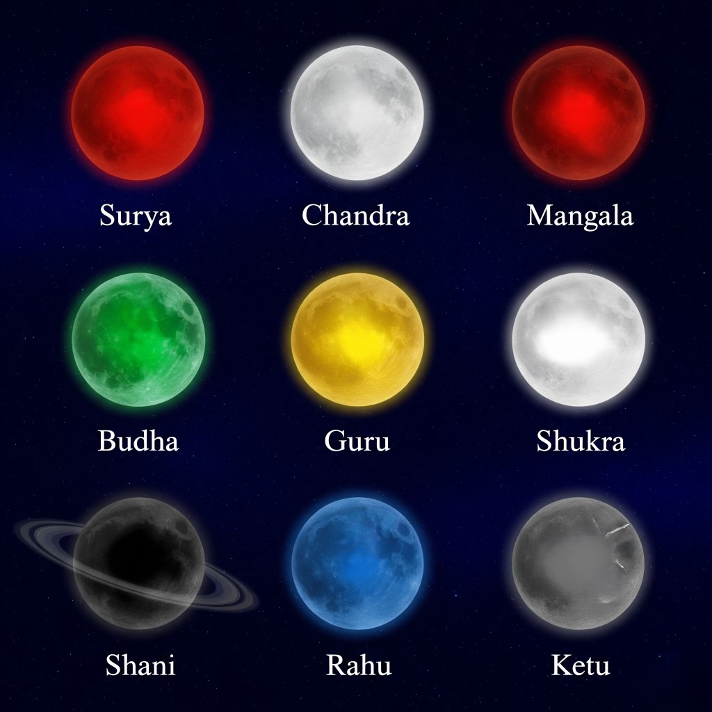 Navagraha Planet Representation